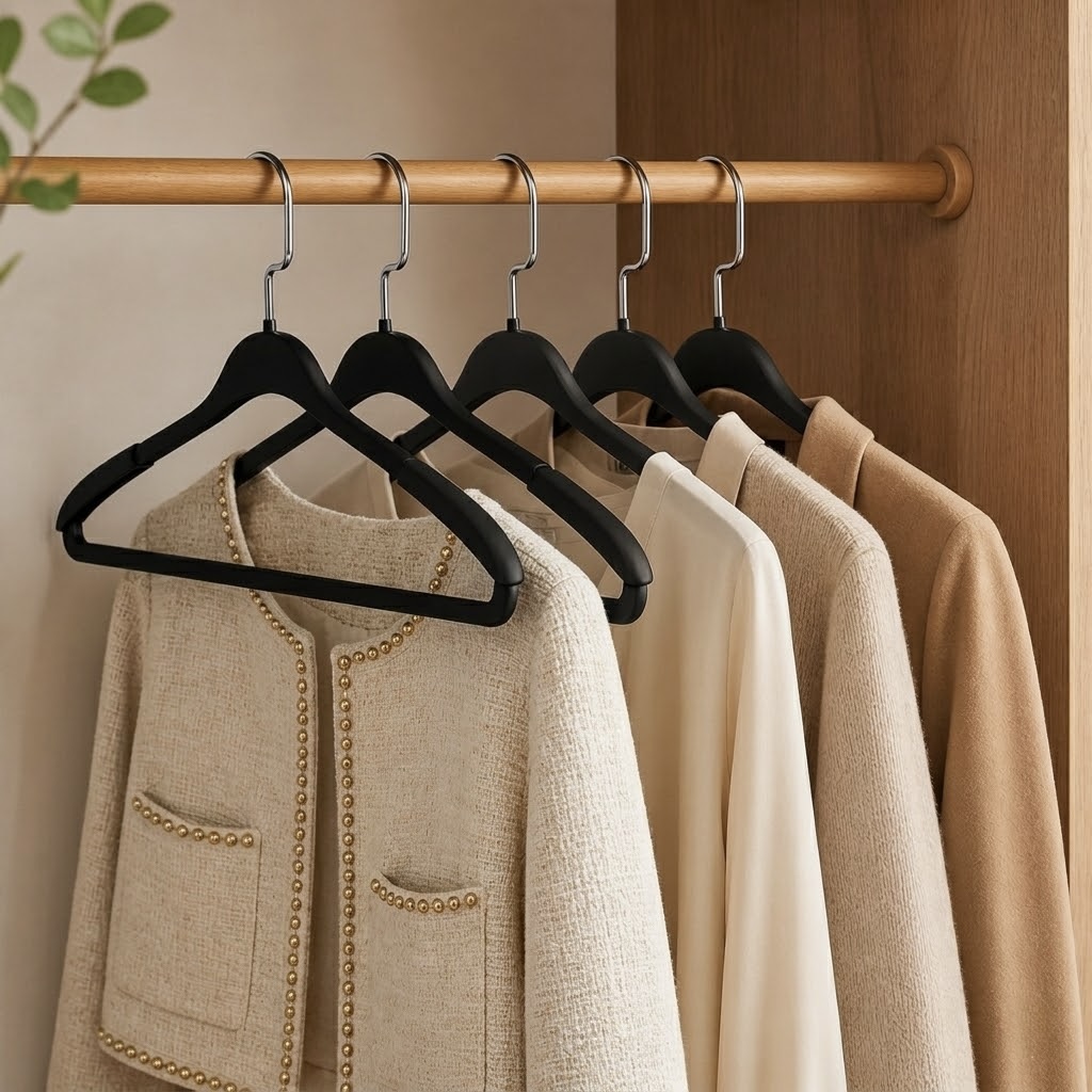 5x Wide-Shoulder Clothes Hangers