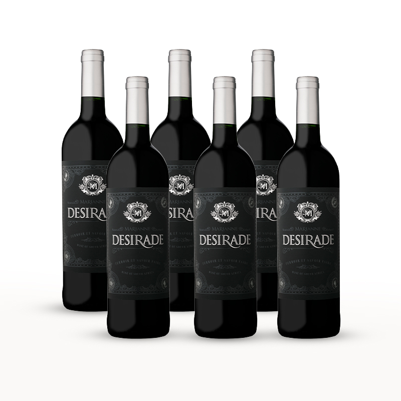 6x Desirade Bordeaux Red Blend 2020