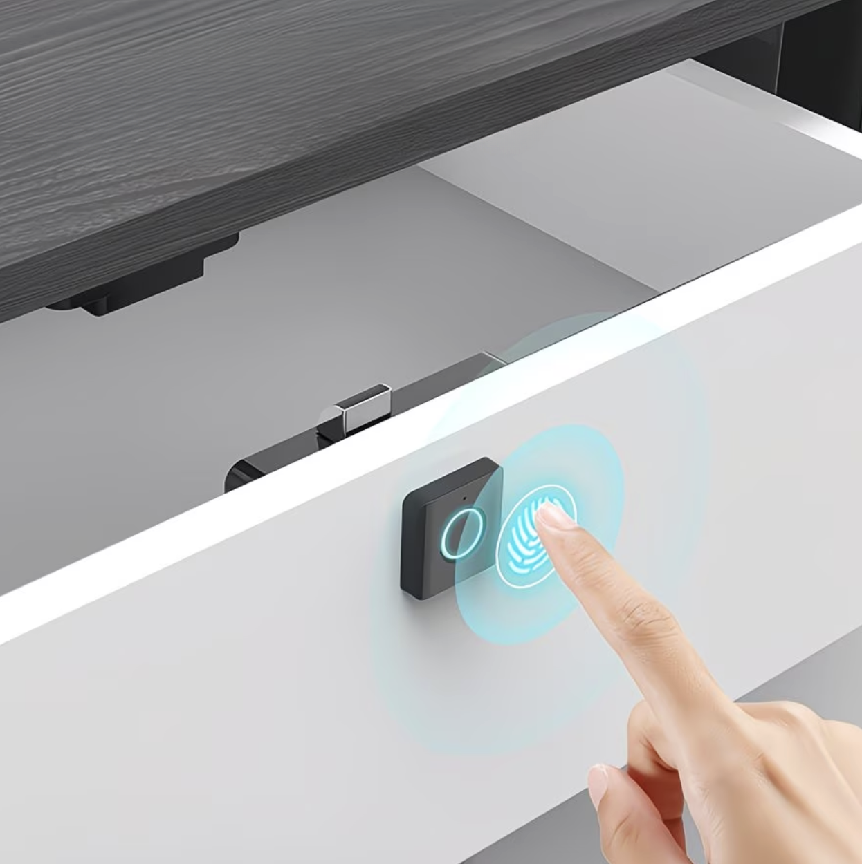 Smart Fingerprint-Operated Drawer Lock