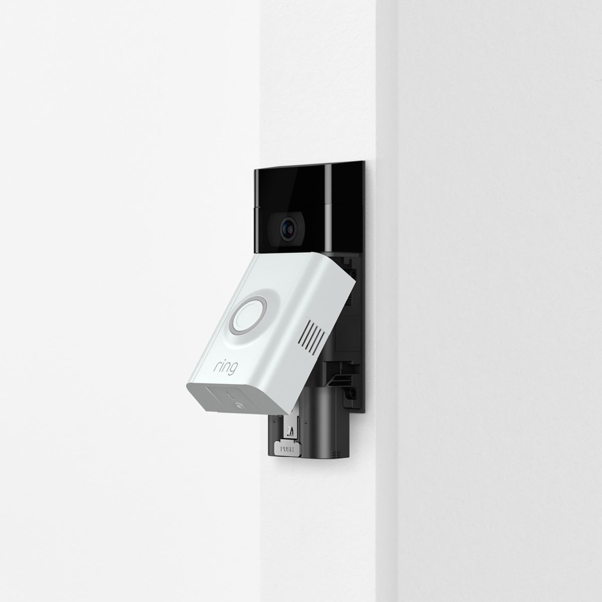 Quick Release Battery Pack for Battery Operated Cameras and Doorbells