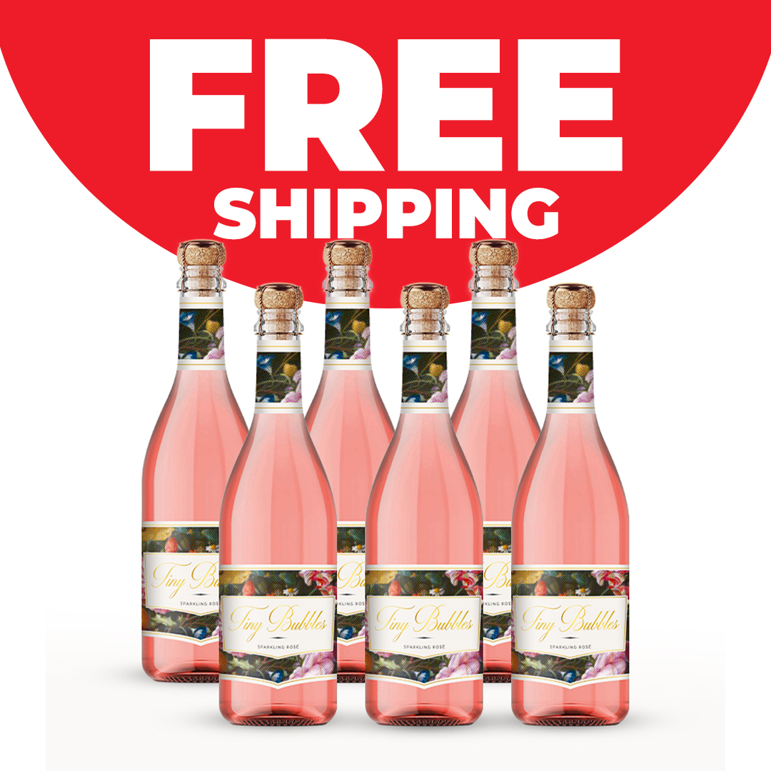 6x Tiny Bubbles Sparkling Pinot Noir Rosé 2023