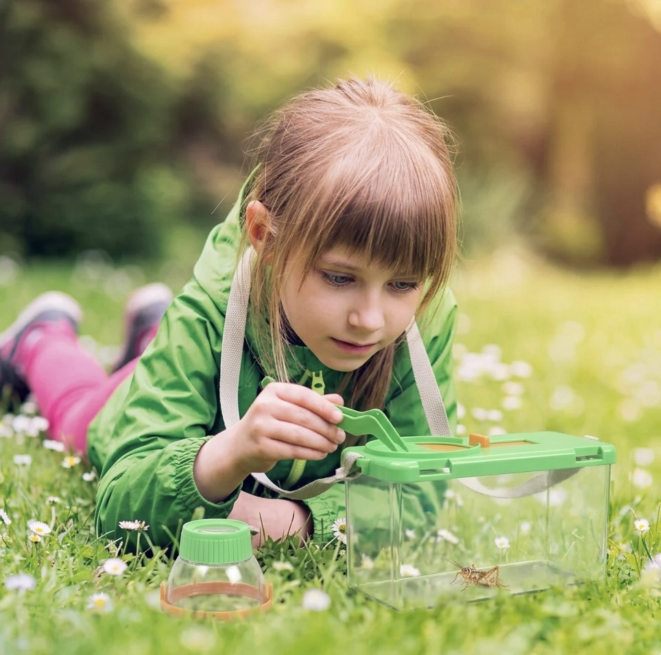 Bug Catcher and Viewer with Tweezer
