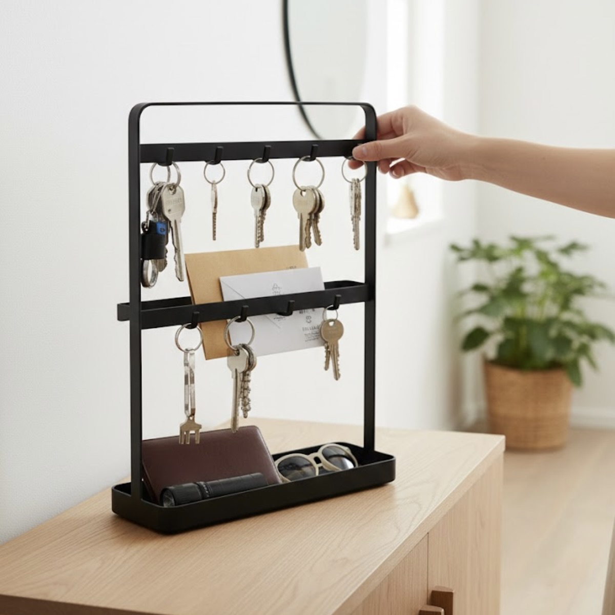 Metal Key Organiser Stand