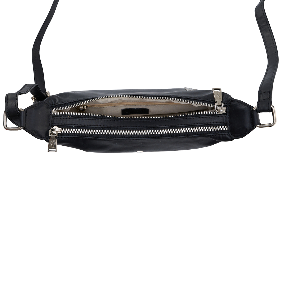 バッグ 30% off on Leather Double Zip Handbag | OneDayOnly