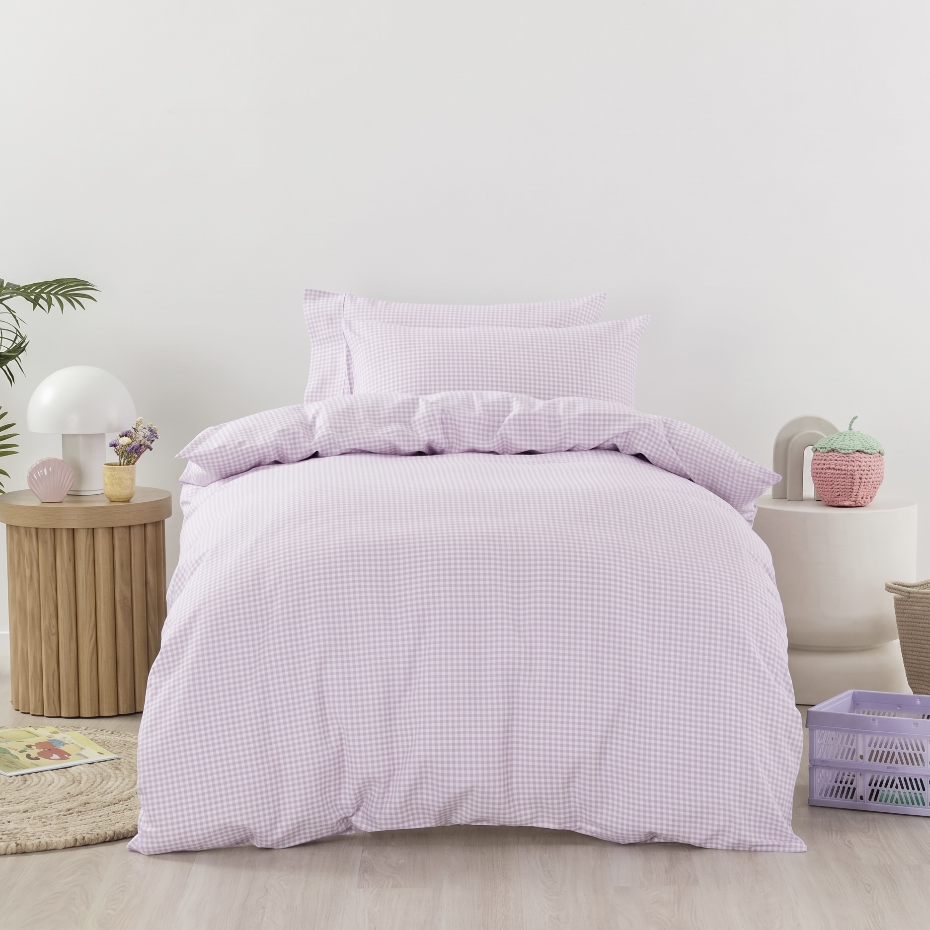 Jagger Lilac Duvet Cover Set