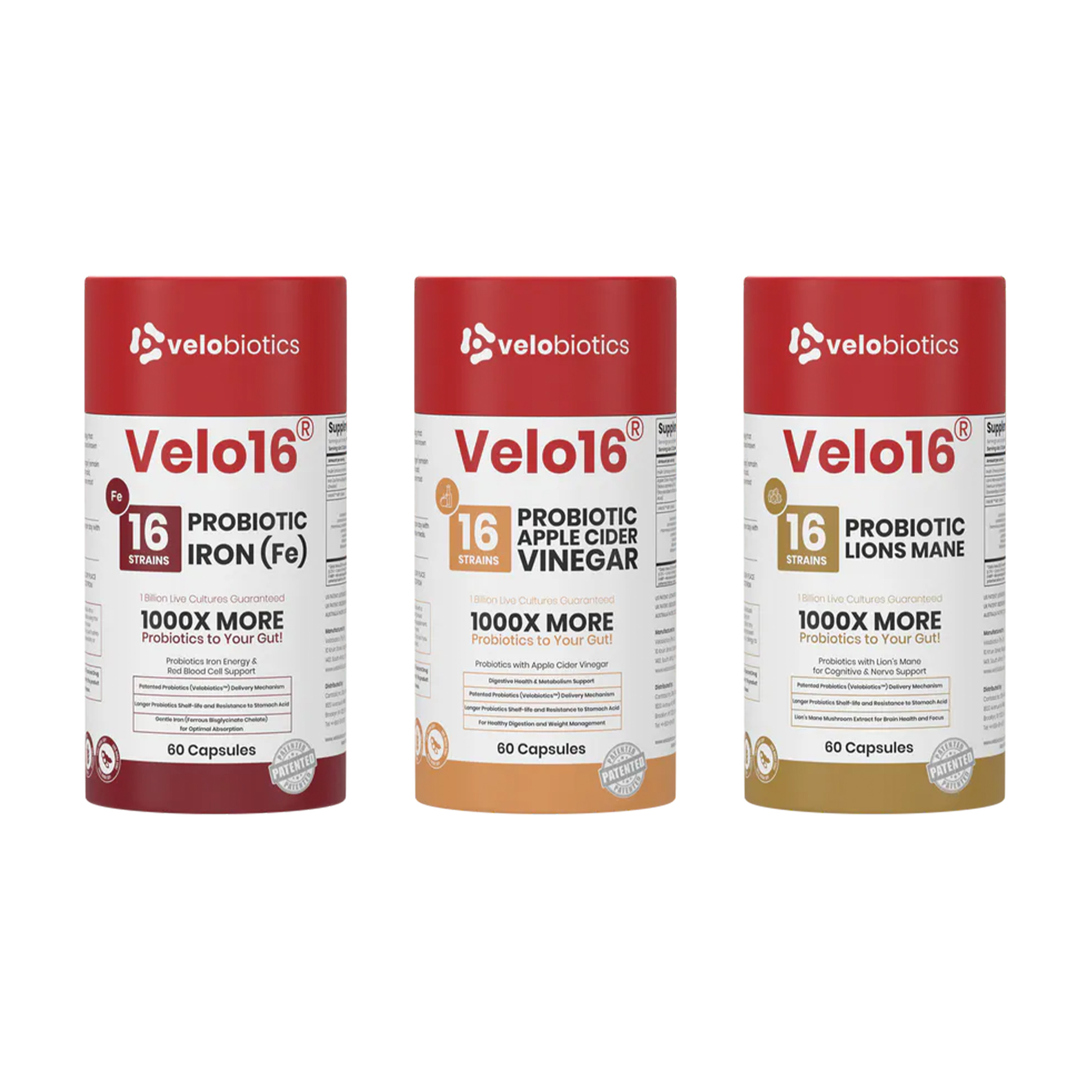 Velo16™ Probiotic Supplement Capsules (60's) — R249 on OneDayOnly (was R330)