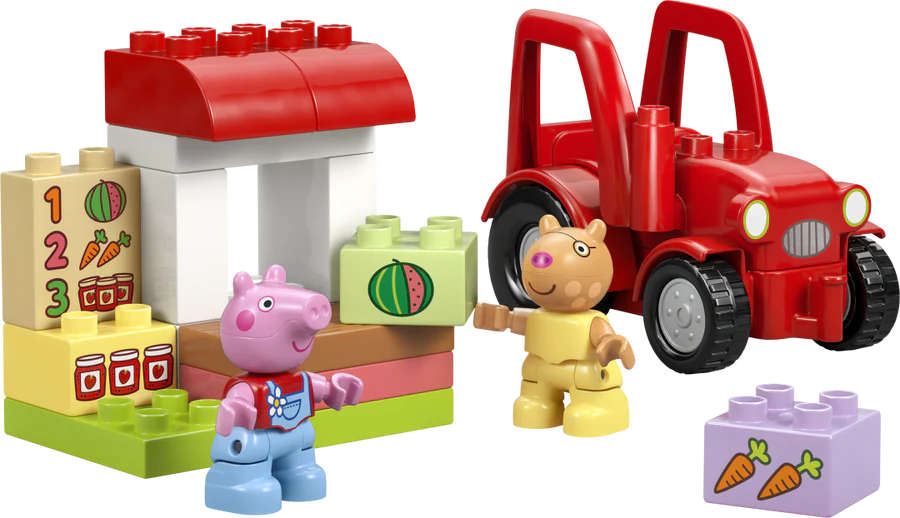 18-Pieces DUPLO® Tractor and Market