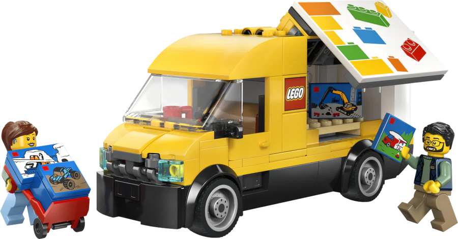 276-Piece City The LEGO Van