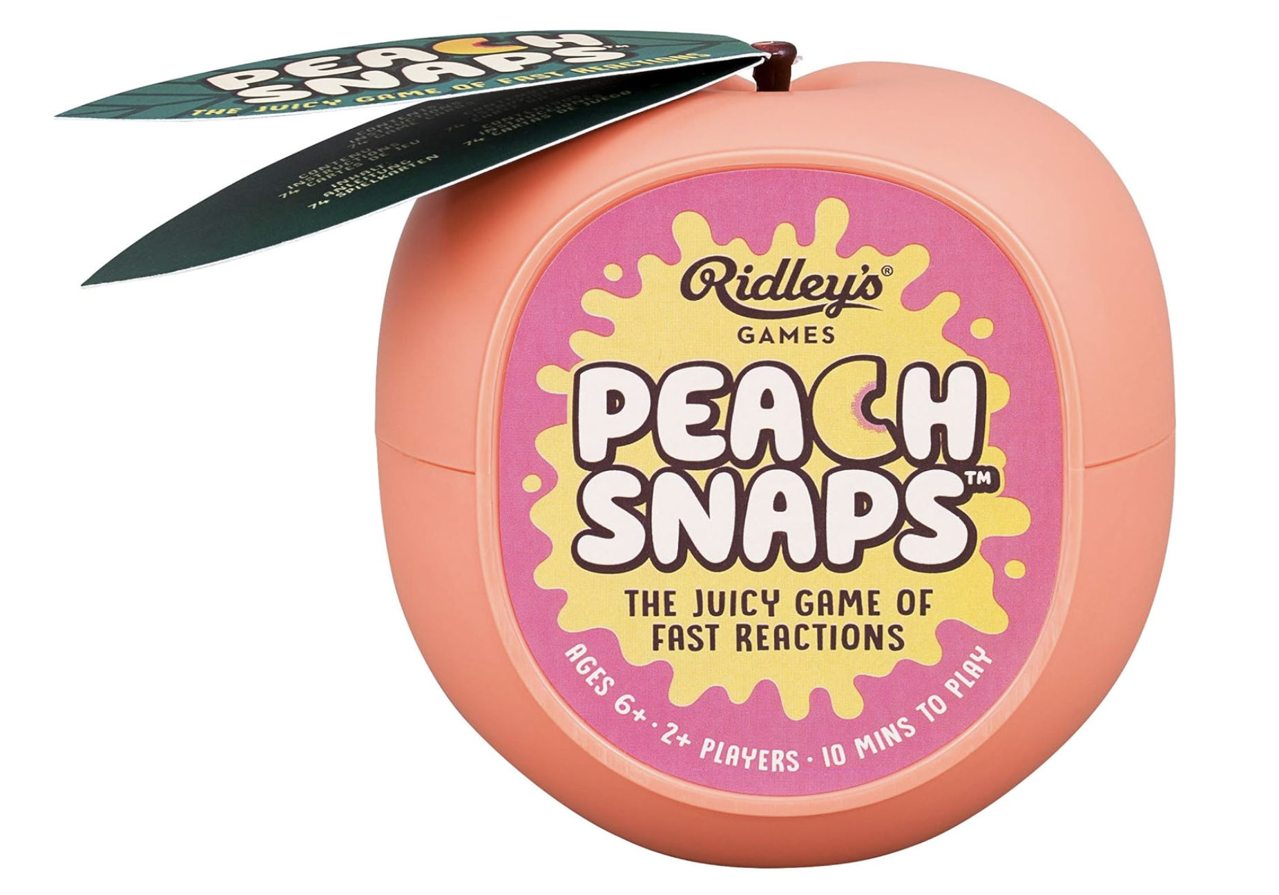 Family Peach Snaps Card Game