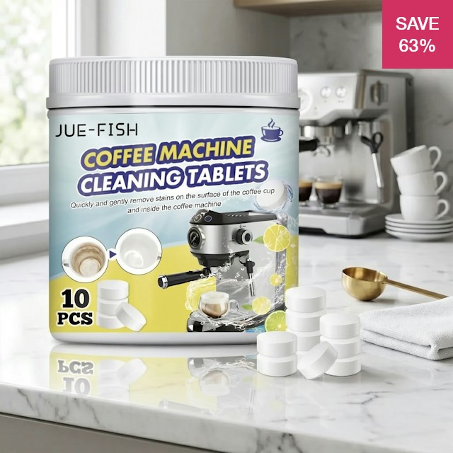 Simple Machine Easy 63% off on 10x Coffee Machine Cleaning Tablets | OneDayOnly