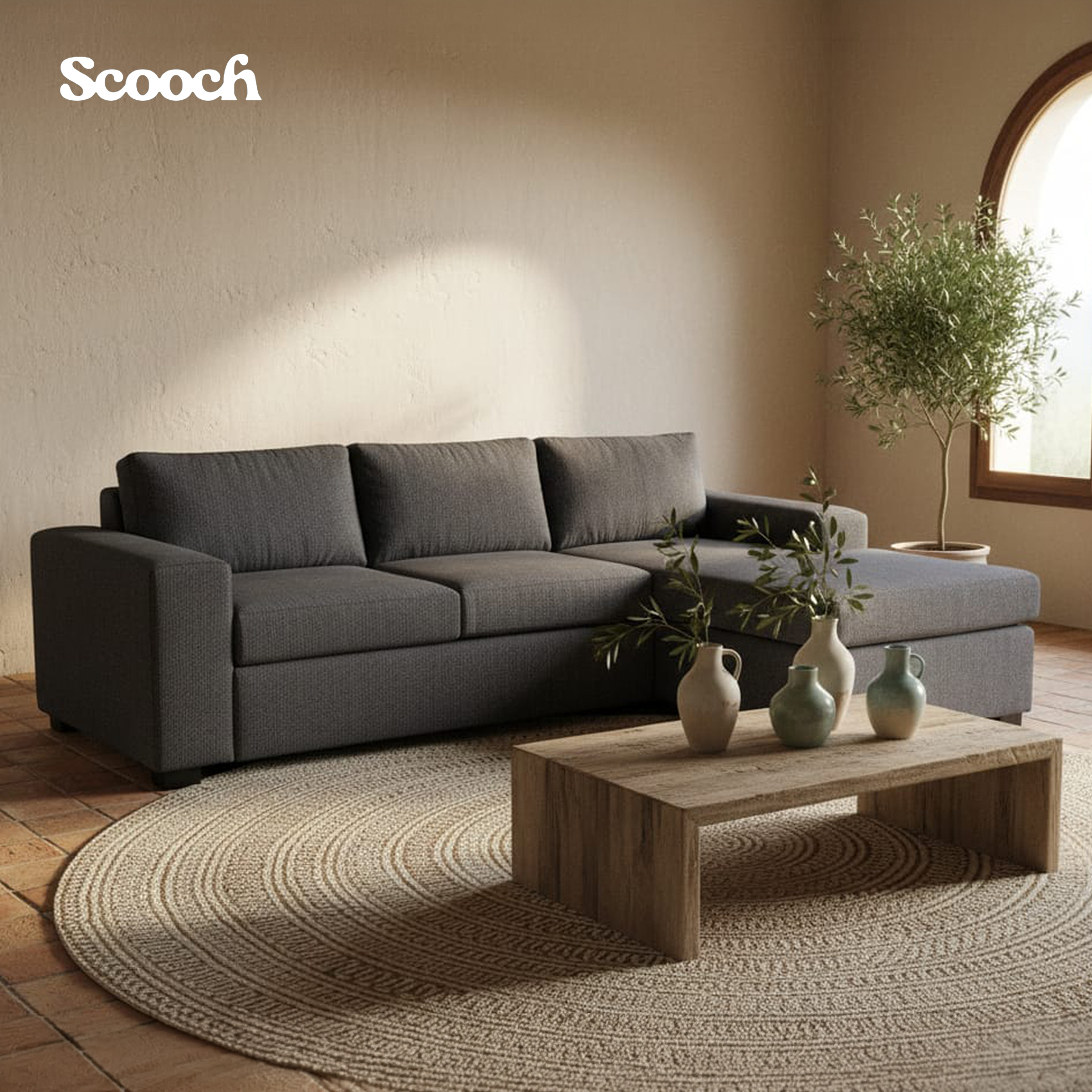 Snooze Universal L-Shape Couch