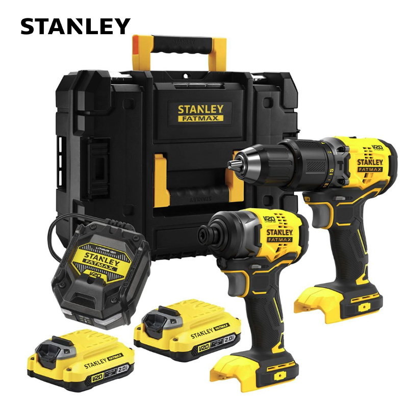 Fatmax® V20 Brushless Combo 18V Cordless Tool Set  (Model: SFMCK461D2T-QW)