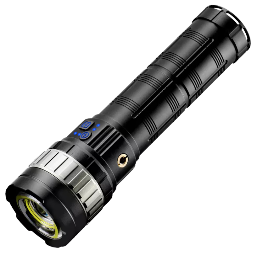 18000 Lumens Laser LED COB Rechargeable Flashlight