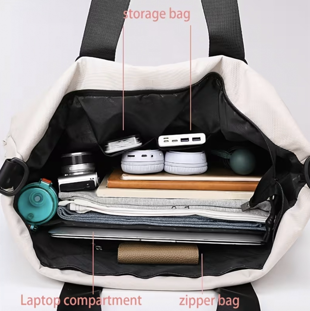 37% off on 8-Pocket Large Travel Tote Bag | OneDayOnly
