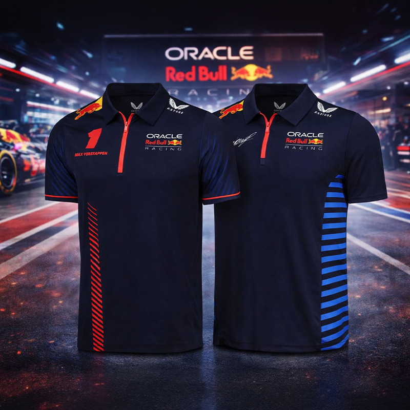 Unisex Oracle Red Bull Polos