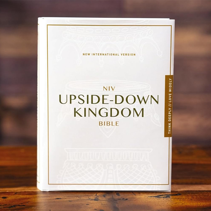 NIV Grey Upside-Down Kingdom Bible Comfort Print (Hardcover) — R499 on OneDayOnly (was R1400)