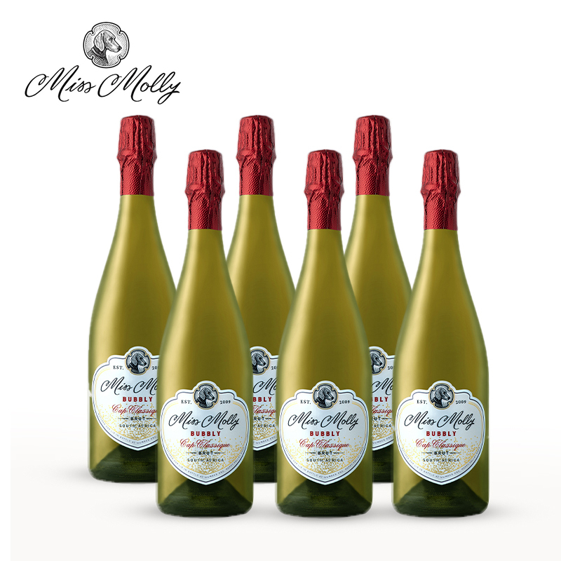 6x Miss Molly Bubbly Cap Classique