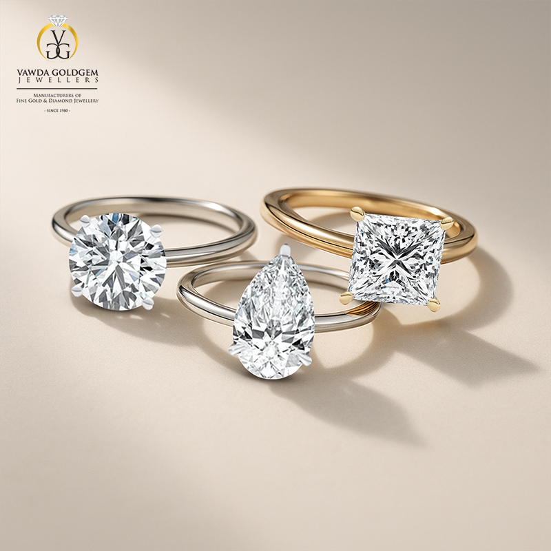 Lab Grown Diamond Solitaire Ring
