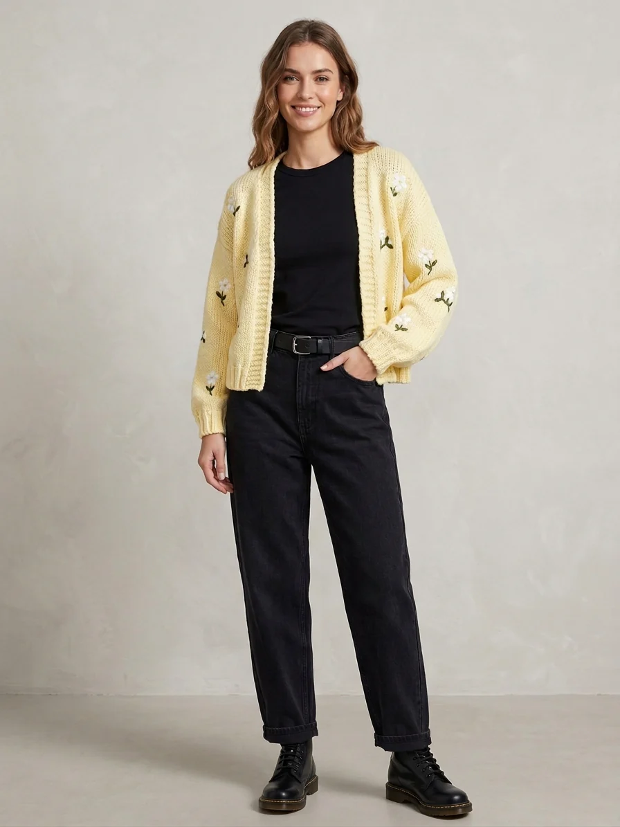 ※Daisy 50% off on Zush Ladies Daisy Knit Cardigan | OneDayOnly