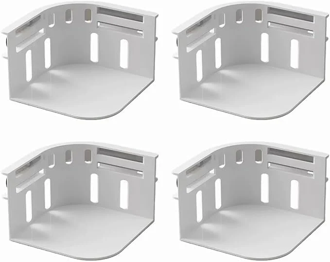 4x Bed Sheet Corner Holders with Locking Clips