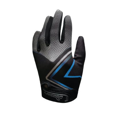 Black/Blue - Bullock Long Finger Gloves
