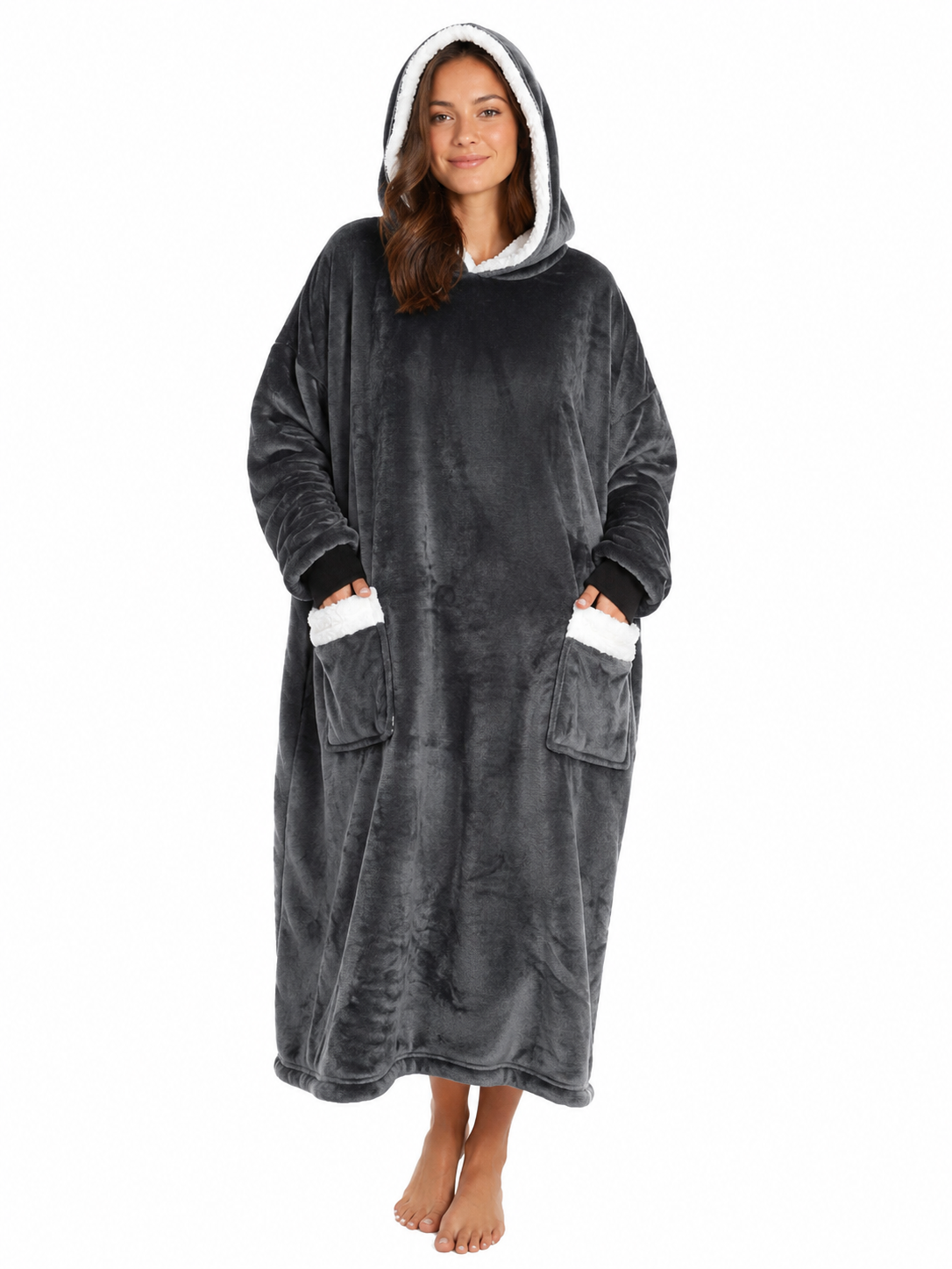 27% off on Unisex Full-Length Blanket Hoodie | OneDayOnly