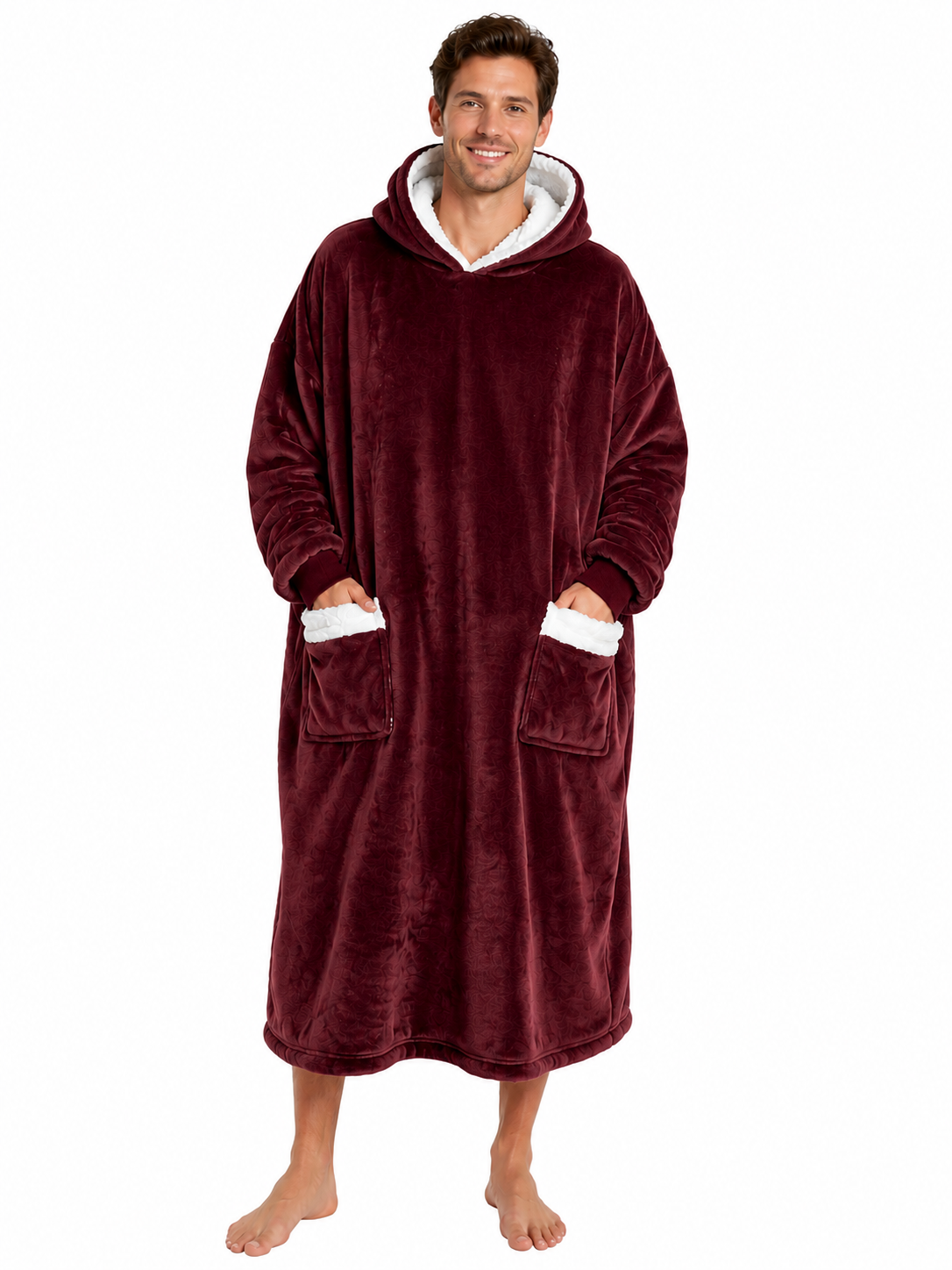 27% off on Unisex Full-Length Blanket Hoodie | OneDayOnly