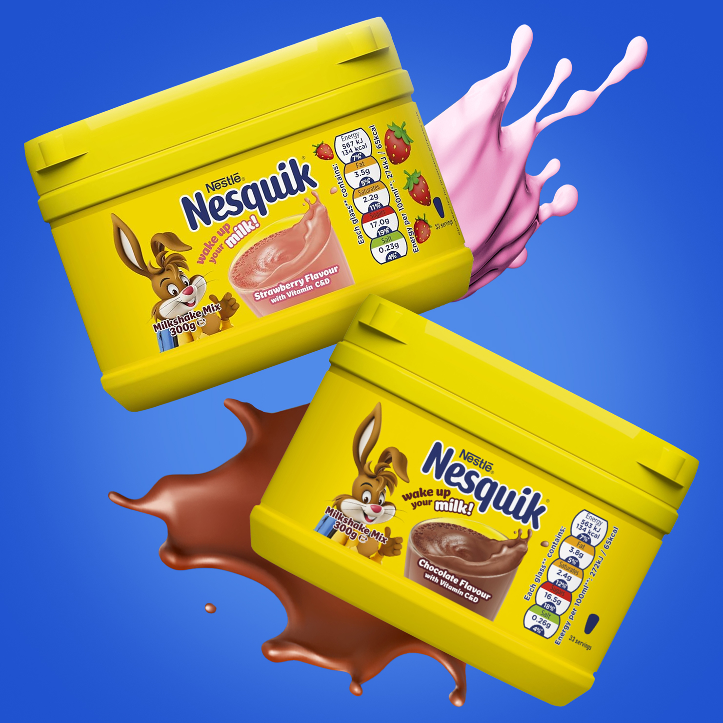 Nestlé 3x 300g Flavoured Nesquik — R259 on OneDayOnly (was R390)