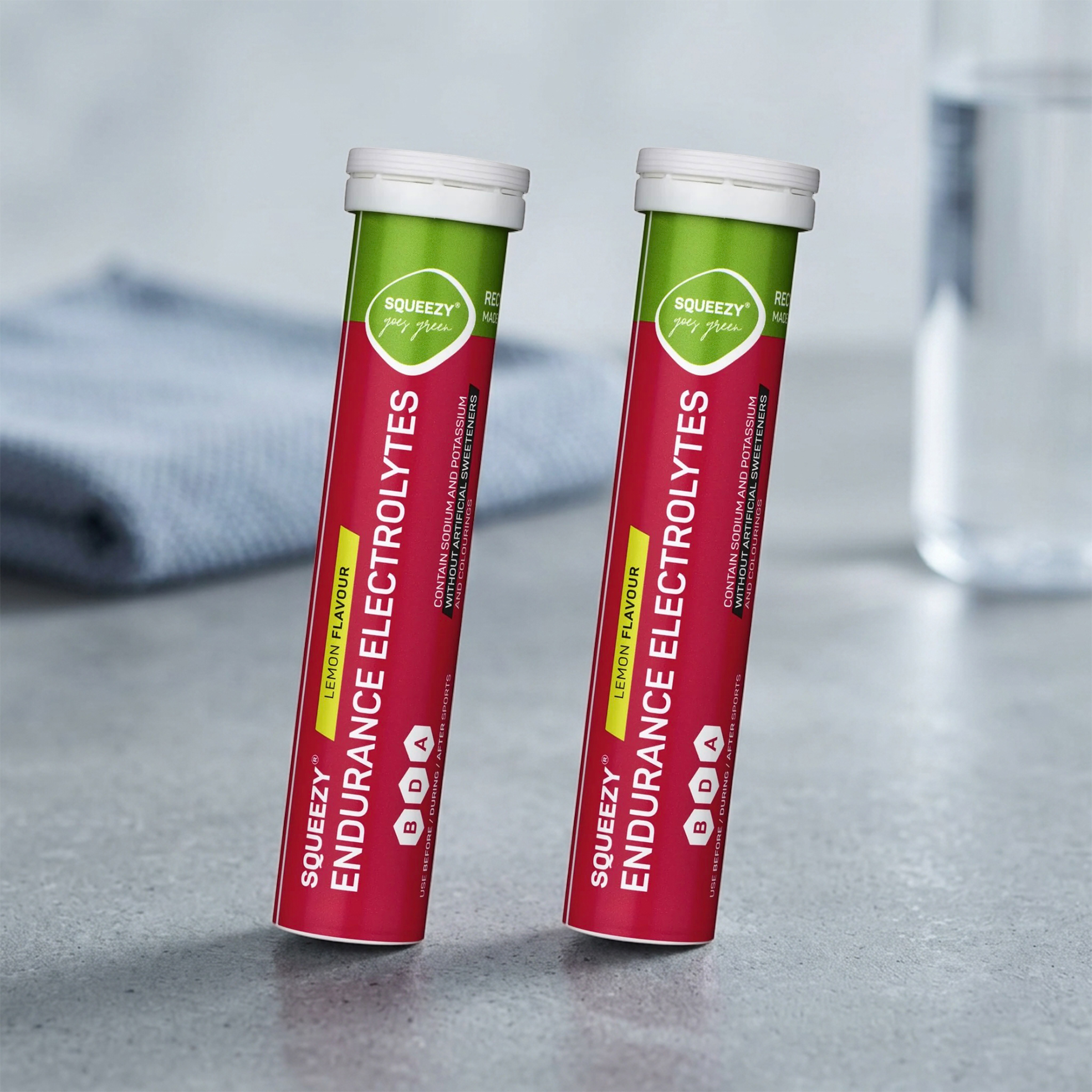 2x 20's Lemon Flavoured Electrolyte Effervescent Tablets