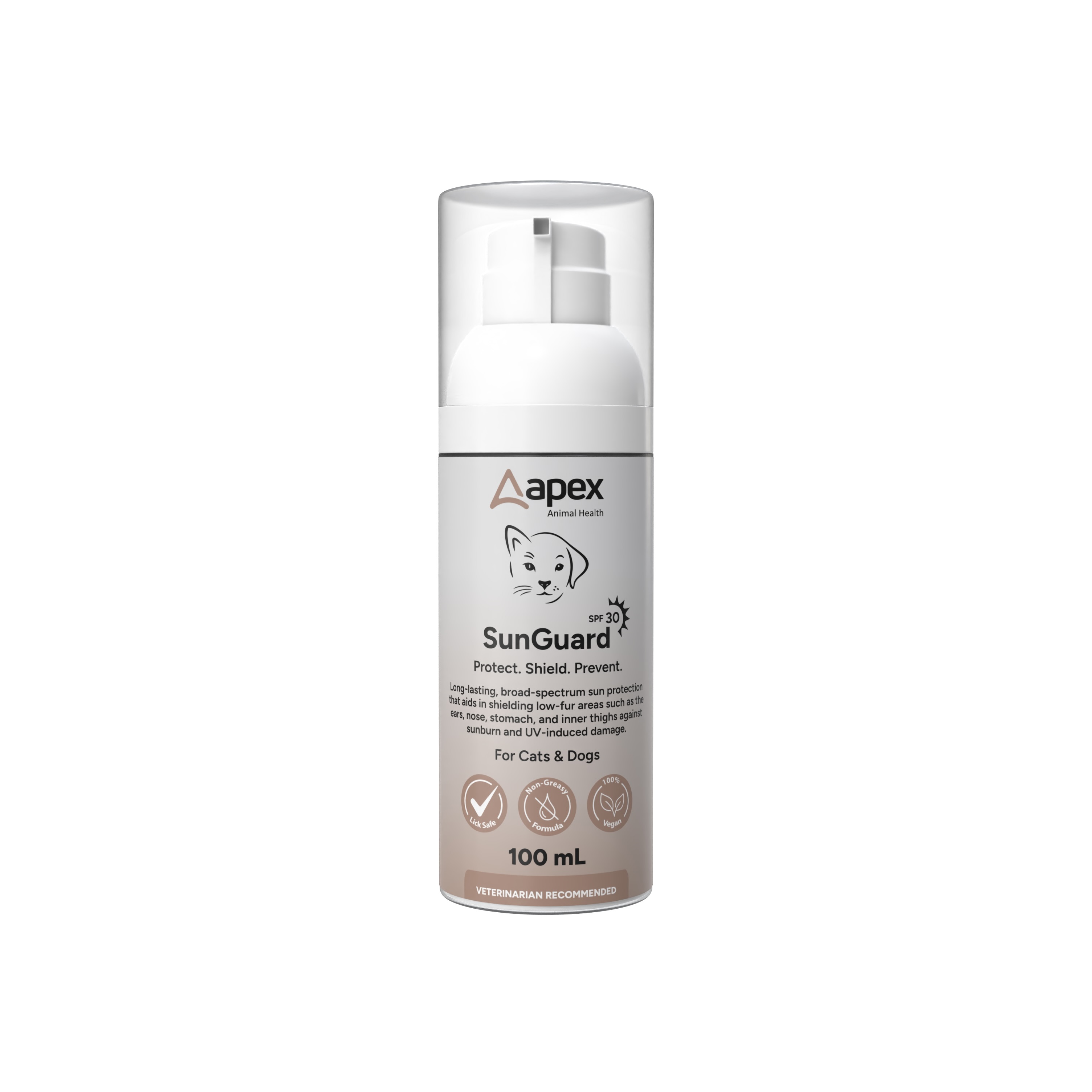 100ml SPF 30 Sunscreen for Pets