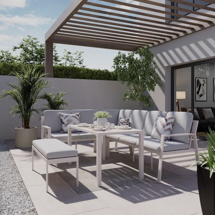 Valeria Corner Dining Lounge Set