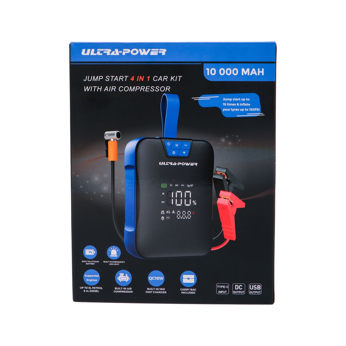25% off on Ultra-Power 4-in-1 Emergency Car Kit | OneDayOnly