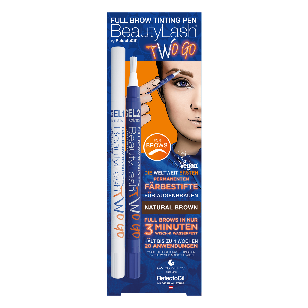 2-Piece Two Go Full Brow Tinting Pens