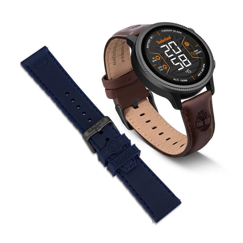 Navy & Brown