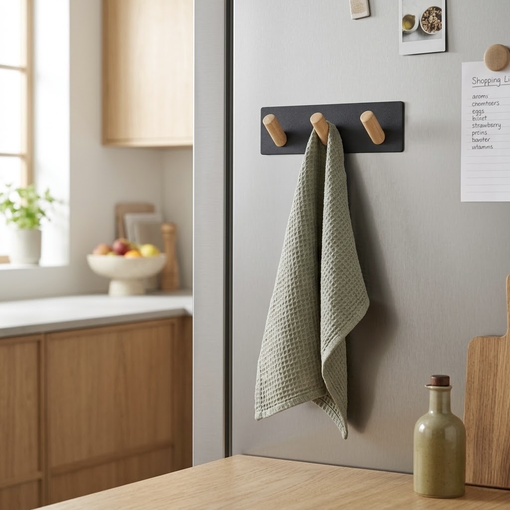 3-Hook Magnetic Rack