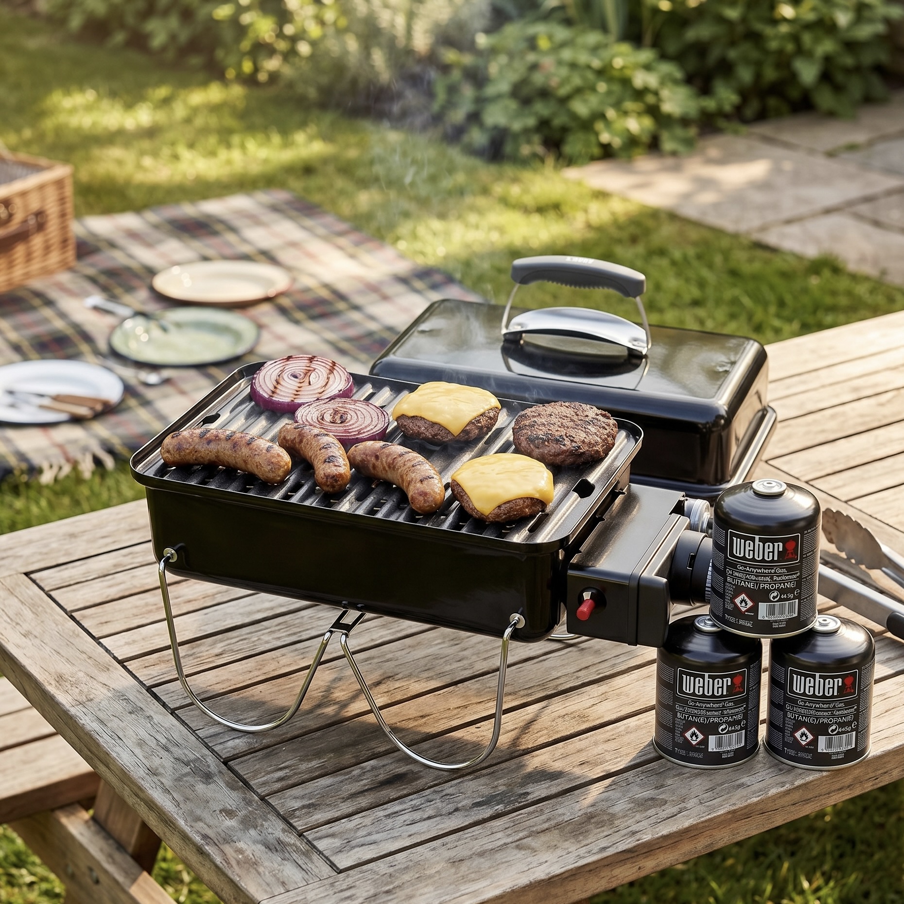 Go-Anywhere Barbecue Gas Bundle