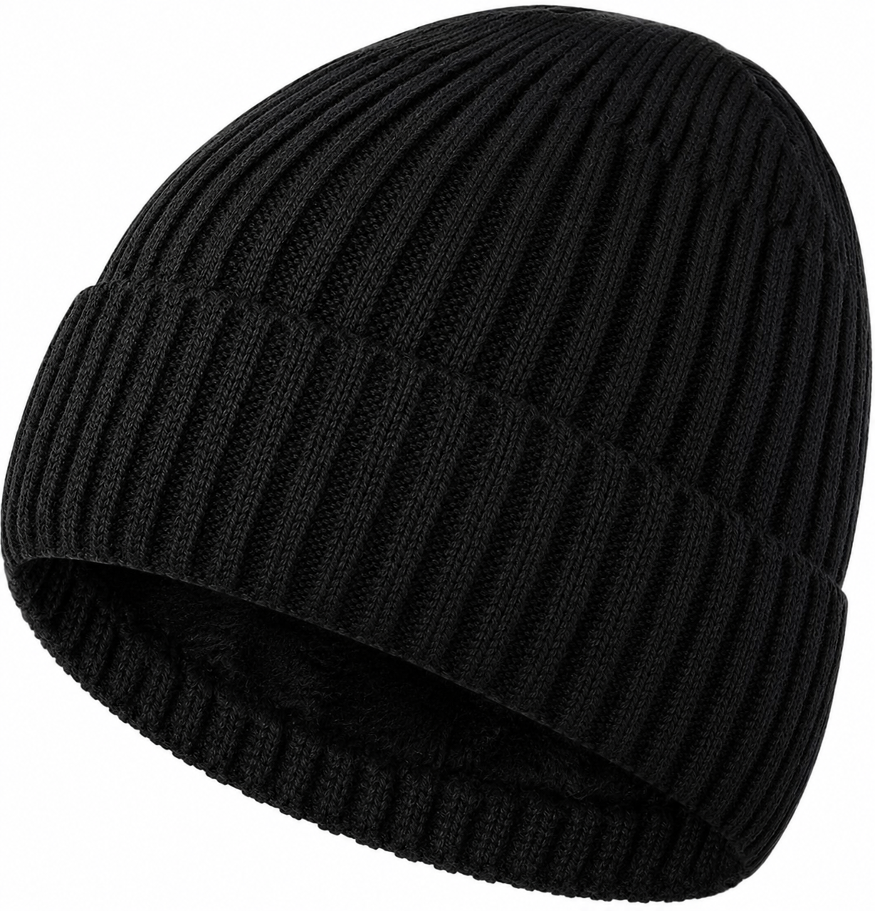 Unisex Beanie with Fleece Lining