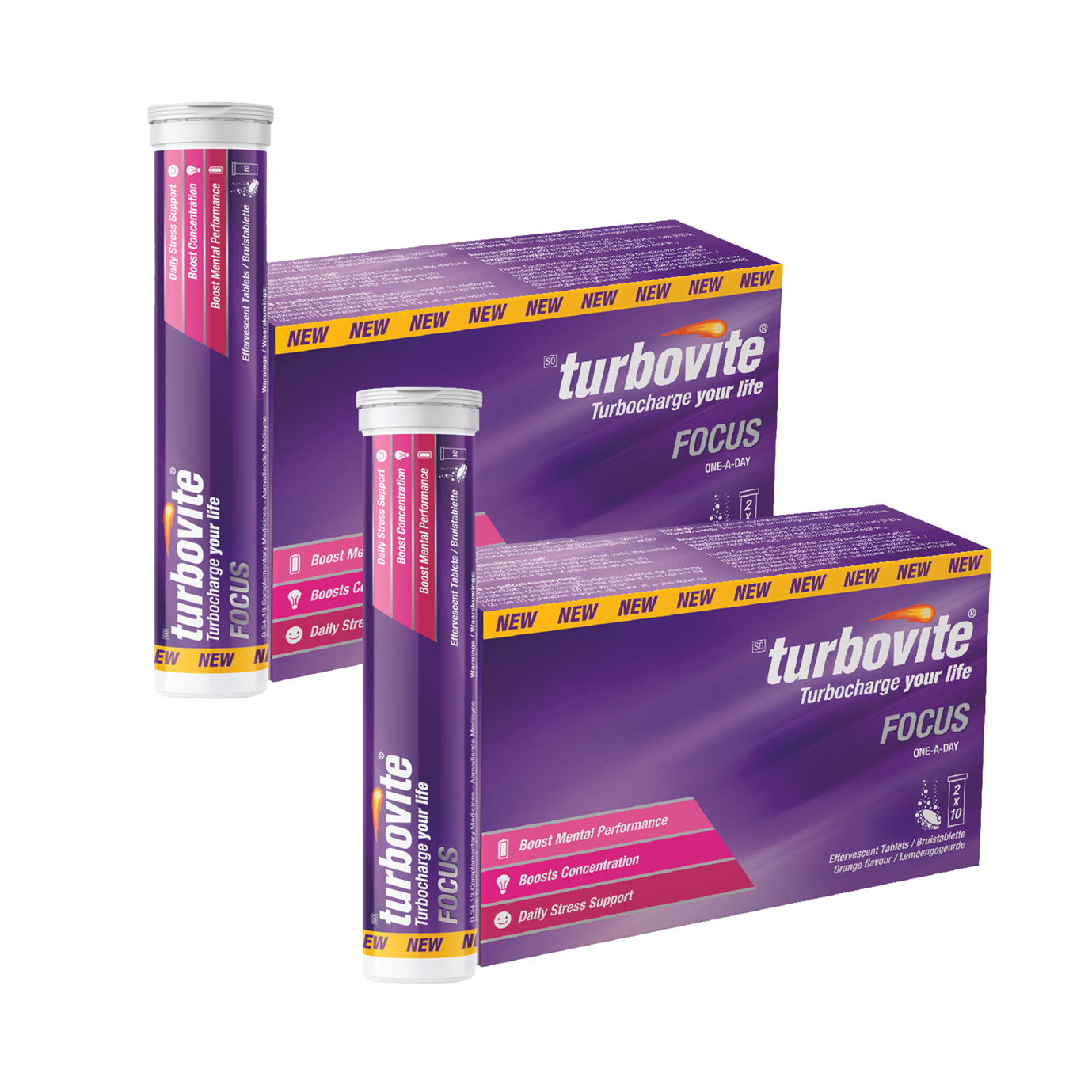 Turbovite 4x 10's Effervescent Tablets — R219 on OneDayOnly (was R400)