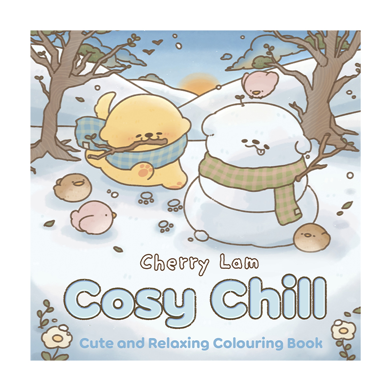 Cosy Chill: Cute and Relaxing Colouring Book