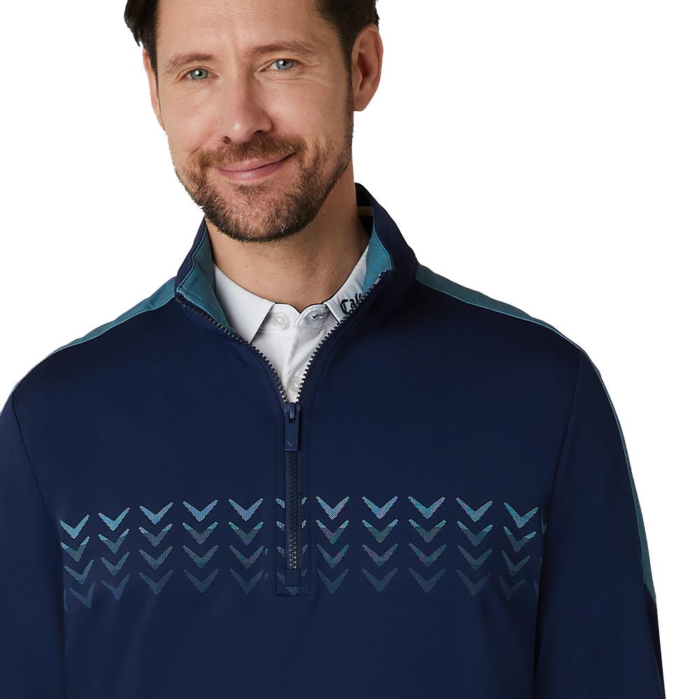 40% off on Men's Quarter Zip Trademark Sweater Pullover | OneDayOnly