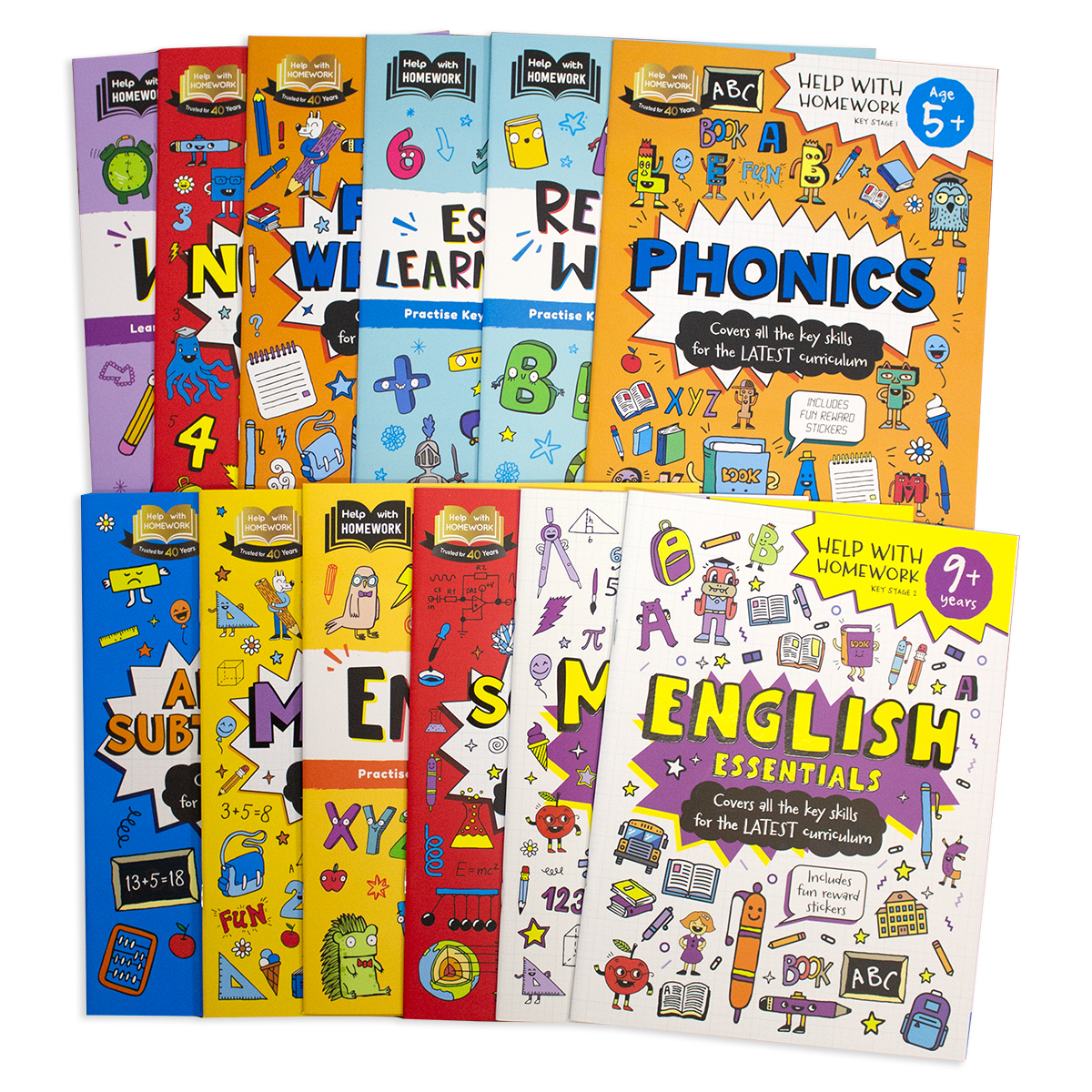 1 and 2 Key Stage Workbooks