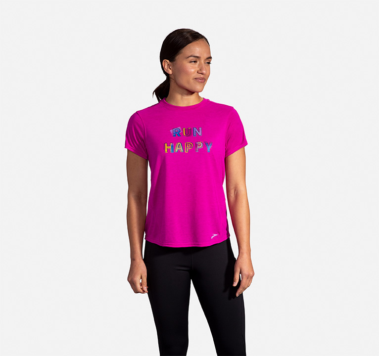 Heather Magenta/Run Happy