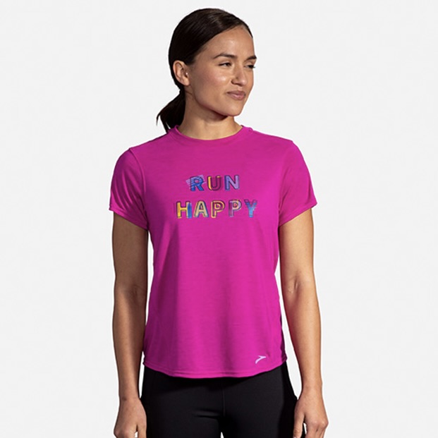 Ladies Cotton Blend Short Sleeve Distance T-Shirt