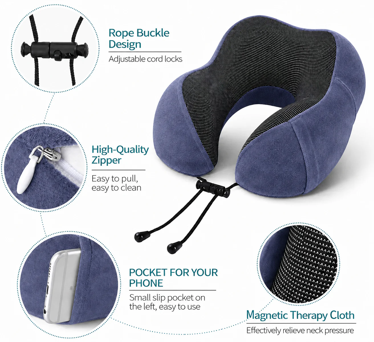 38% off on Memory Foam Travel Neck Pillow | OneDayOnly