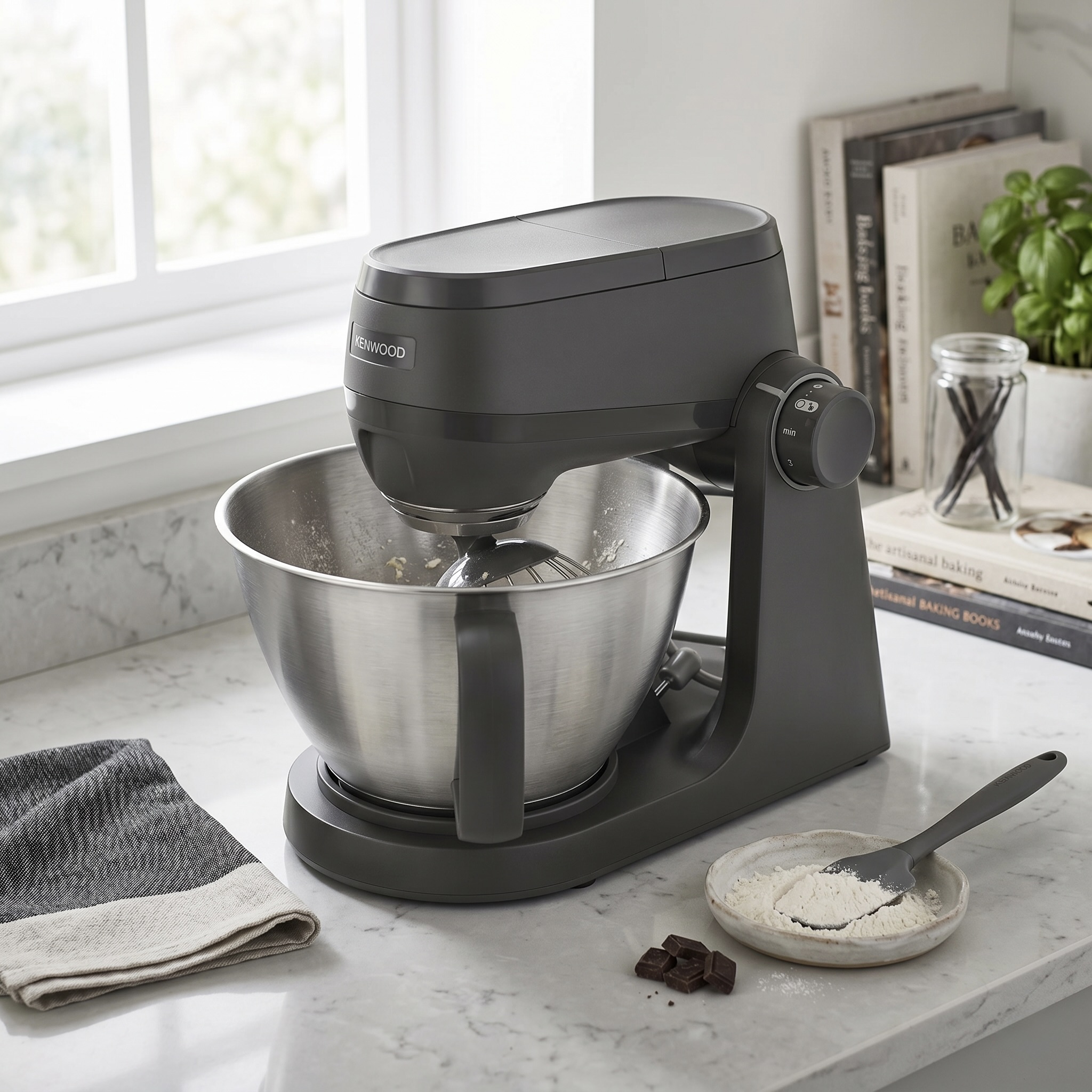 1000W Multi-Tasker Stand Mixer with Full Accessories