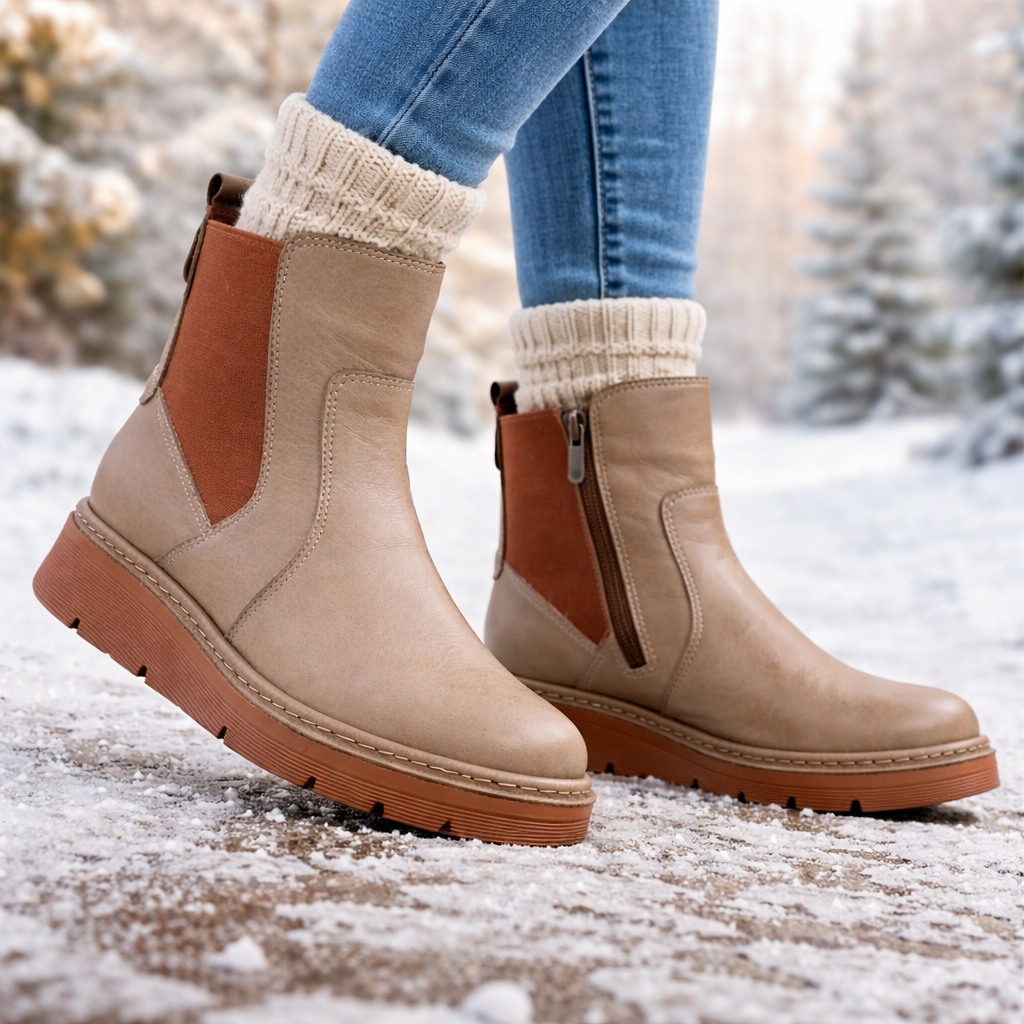 Ladies Genuine Leather Aristole Boots