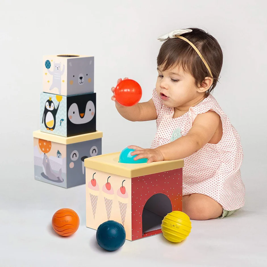 North Pole Ball Drop Stacker