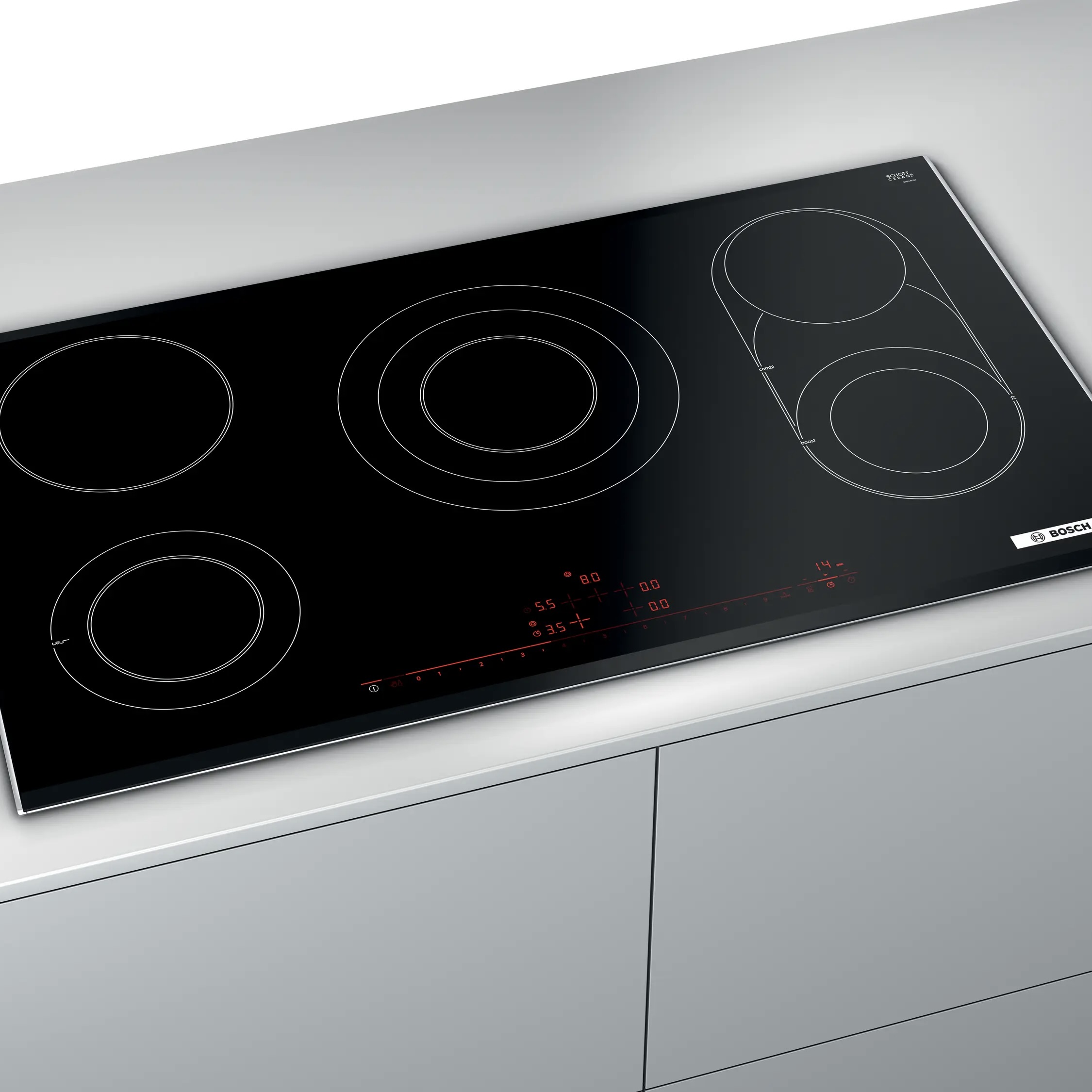 90cm Series 8 Ceramic Hob