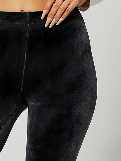 35% off on Sassy Couture Ladies Velvet Leggings | OneDayOnly