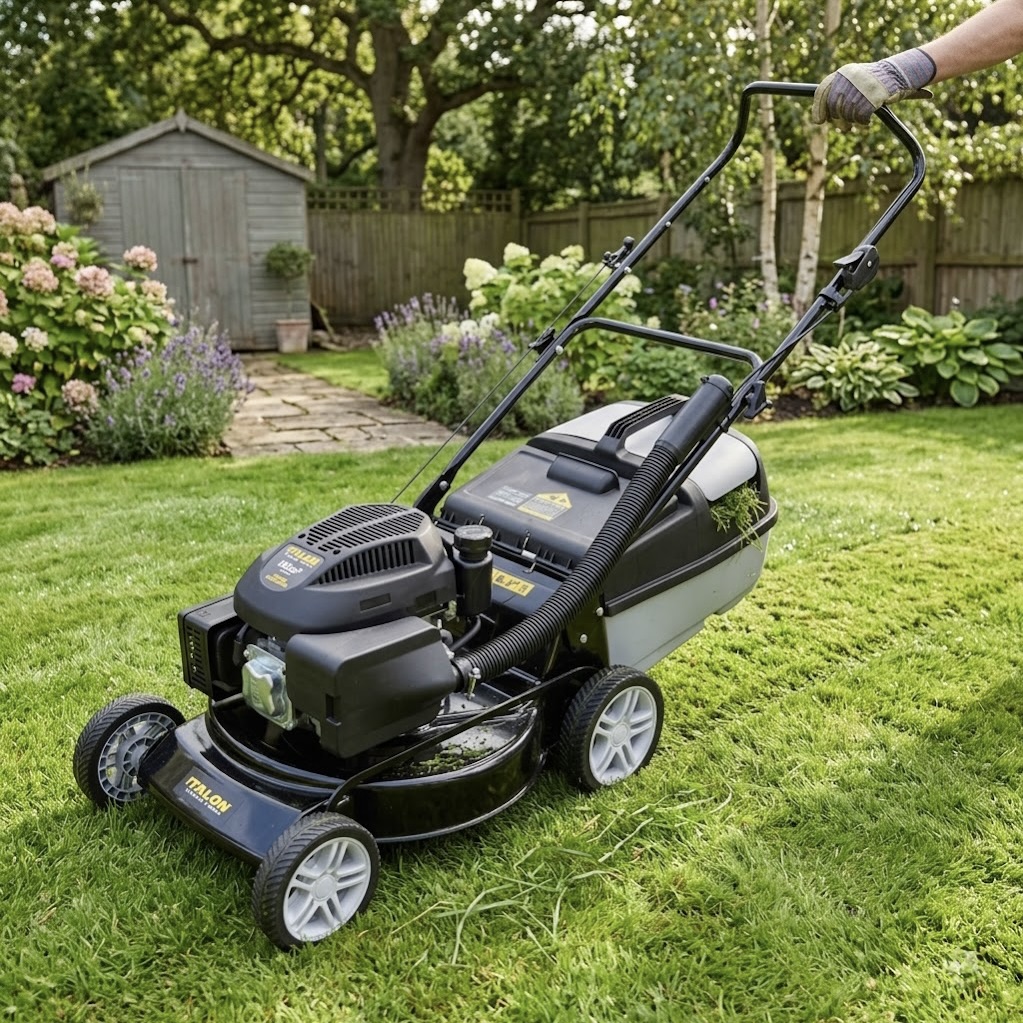 196cc Petrol Lawnmower